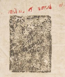 St. Sebastian (Schr. 2858a), 15th century., 15th century. Creator: Anon