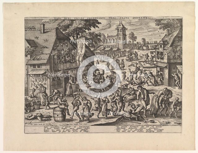 St. Sebastian's Fair. Creator: Unknown.