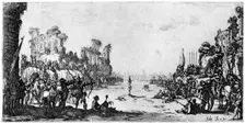 St Sebastien c1605-1630 (1924). Artist: Jacques Callot