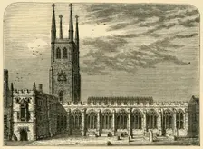 St. Sepulchre's Church in 1737 (c1872). Creator: Unknown