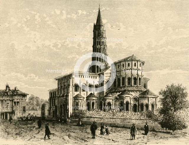 'St. Sernin, Toulouse', 1890.   Creator: Unknown.