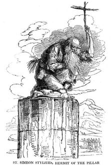 St Simeon Stylites, Hermit of the Pillar, 5th century (1825)