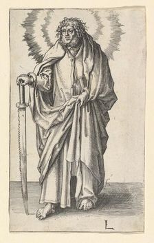 St. Simon, ca. 1510. Creator: Lucas van Leyden