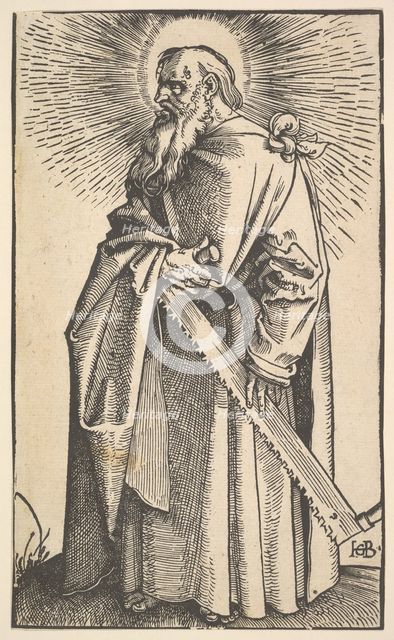 St. Simon from Christ and the Apostles, 1519. Creator: Hans Baldung.