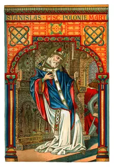 St Stanislas, 11th century Polish bishop and martyr, 1886
