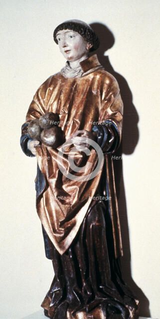 St Stephen, Austrian statue, 1480. Artist: Unknown