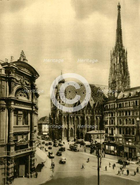St Stephen's Cathedral, Vienna, Austria, c1935.  Creator: Unknown.