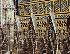 St Stephen's Cathedral, (Stephansdom), Vienna, Austria. Creator: Peter Thompson
