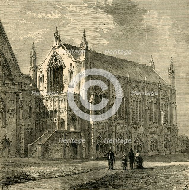 'St. Stephen's Chapel, 1830', (1881). Creator: Unknown.