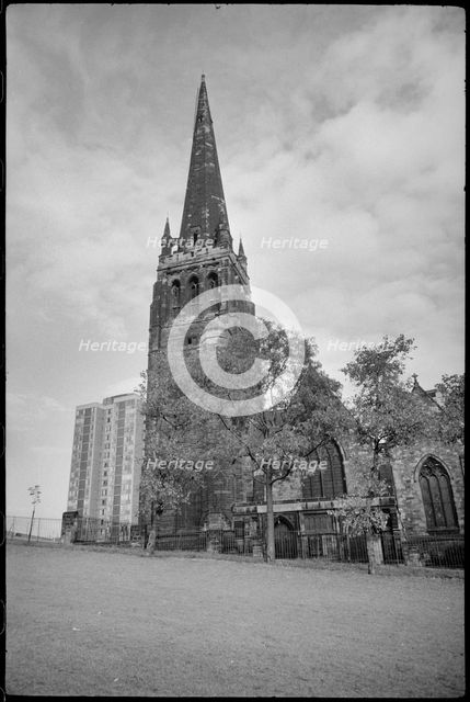 St Stephen's Church, Brunel Terrace, Low Elswick, Newcastle Upon Tyne, c1955-c1980. Creator: Ursula Clark.