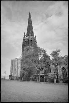 St Stephen's Church, Brunel Terrace, Low Elswick, Newcastle Upon Tyne, c1955-c1980. Creator: Ursula Clark
