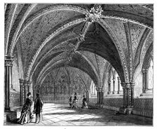 St Stephen's Crypt, Westminster Palace, London, c1888