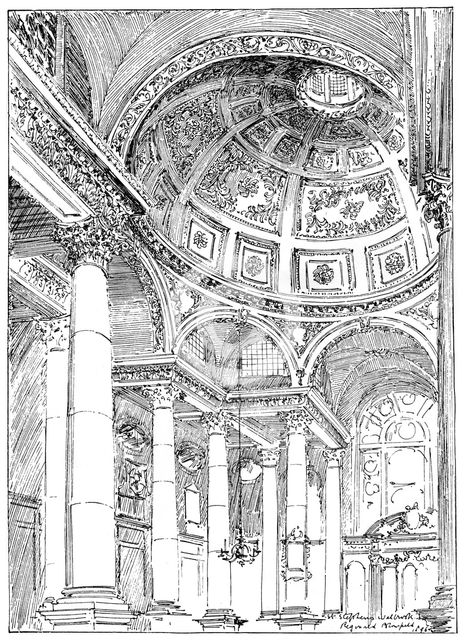 'St Stephen's Walbrook', 1899. Artist: Unknown