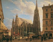 St. Stephen's Cathedral in Vienna, 1832