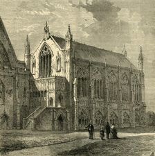 St. Stephen's Chapel, 1830 (1881). Creator: Unknown