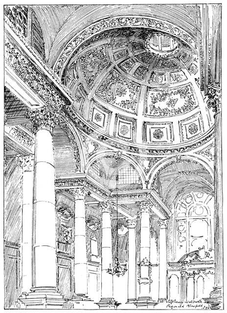 'St Stephen's Walbrook', 1899. Artist: Unknown