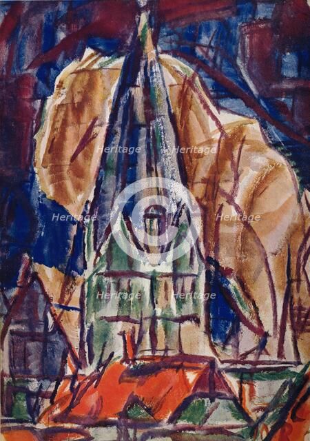 'St. Patrokus in Soest', c1912. Artist: Christian Rohlfs.