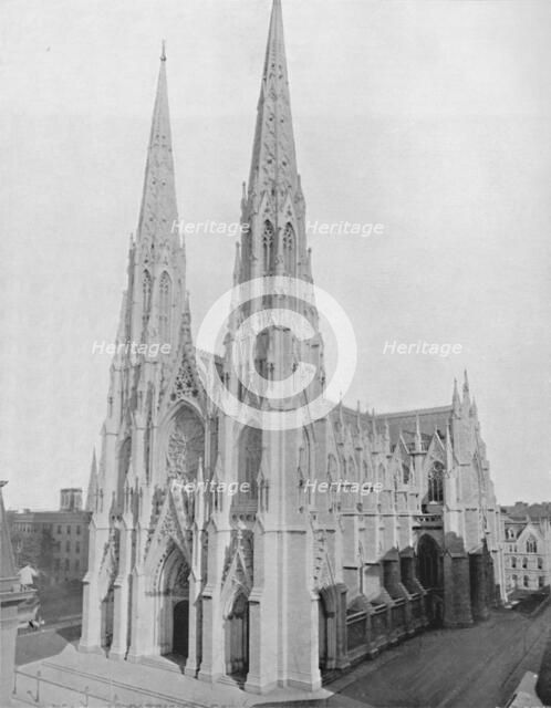 'St. Patrick's Cathedral', 19th century. Artist: Unknown.