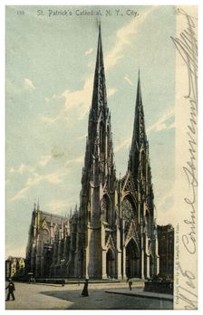St Patrick's Cathedral, New York City, New York, USA, 1902