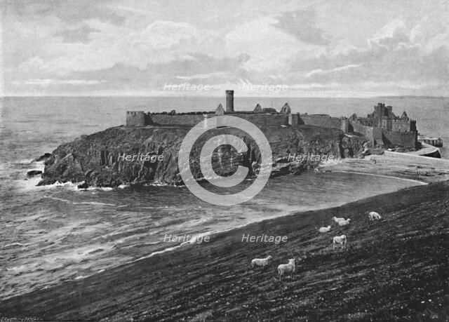 'St. Patrick's Island, Peel, Isle of Man', c1896. Artist: Chester Vaughan.