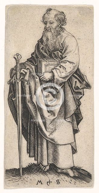 St. Paul, ca. 1435-1491. Creator: Martin Schongauer.