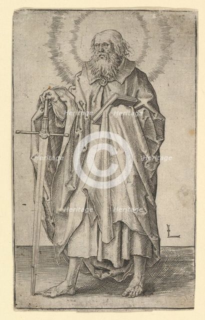 St. Paul, ca. 1510. Creator: Lucas van Leyden.