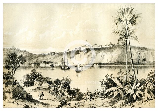 St Paul de Loanda (Luanda), Angola, c1854 (1883). Artist: Unknown