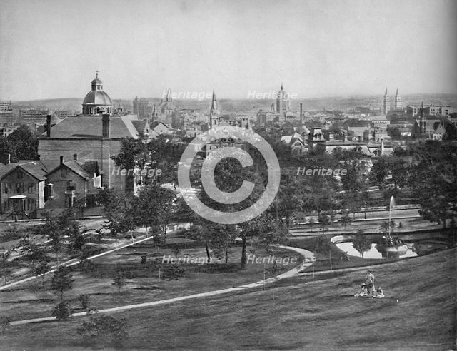 'St. Paul from Merriam's Hill', c1897. Creator: Unknown.