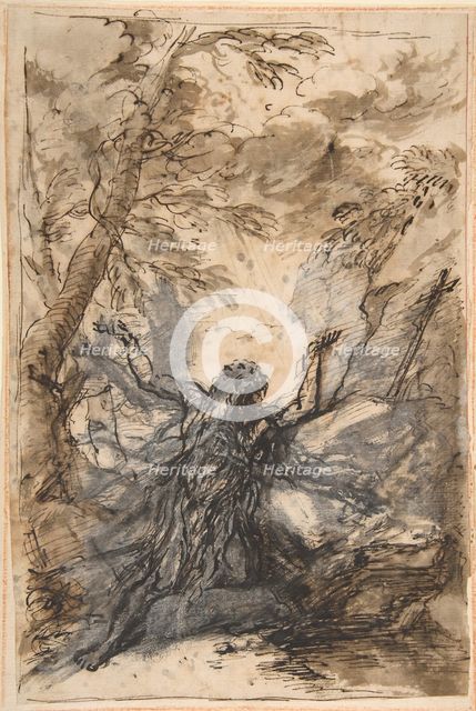 St. Paul, Hermit, 1615-73. Creators: St Paul of Thebes, Salvator Rosa.