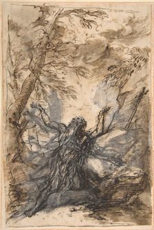 St. Paul, Hermit, 1615-73. Creators: St Paul of Thebes, Salvator Rosa