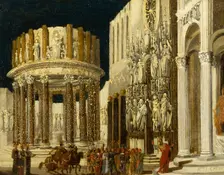 St. Paul Preaching to the Athenians, c1620-1624. Creator: Francois de Nome