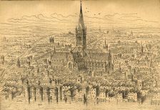 St. Paul's and the Neighbourhood in 1540 (1897). Creator: Unknown