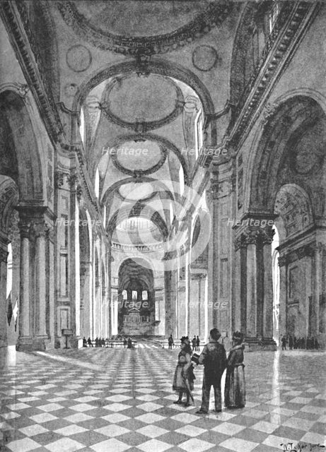 'St. Paul's Cathedral', 1891. Creator: William Luker.