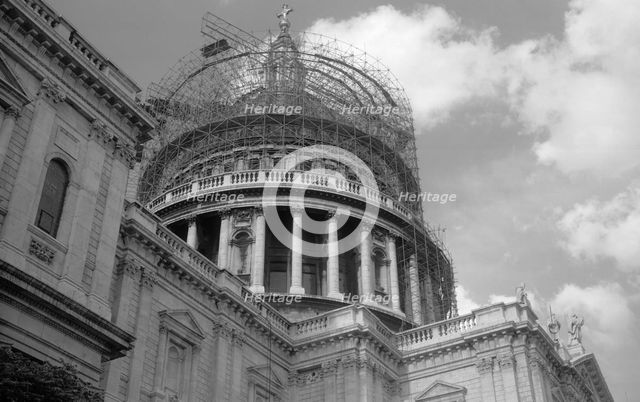 St Paul's Cathedral, City of London, 1945-1980. Artist: Eric de Maré