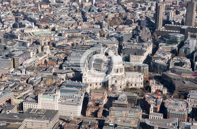 St Paul's Cathedral, City of London, 2018. Creator: Historic England Staff Photographer.