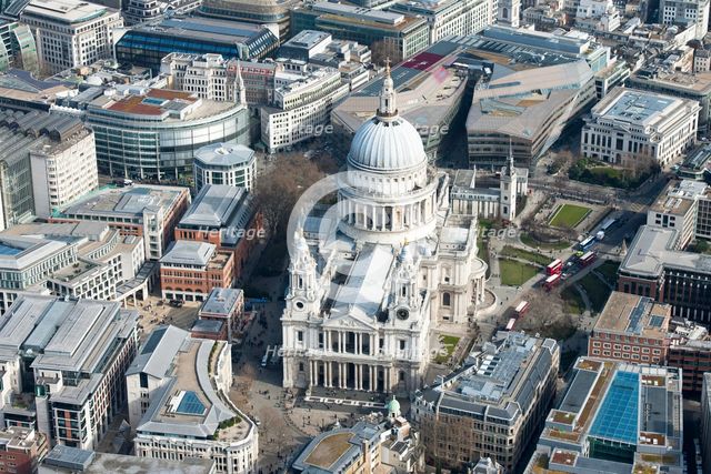 St Paul's Cathedral, London, 2015. Artist: Damian Grady.