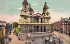 St. Paul's Cathedral, London c1905