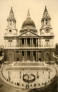 St. Paul's Cathedral, London, c1924. Creator: Unknown