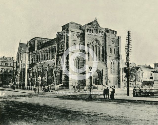 'St. Paul's Cathedral, Melbourne', 1901. Creator: Unknown.
