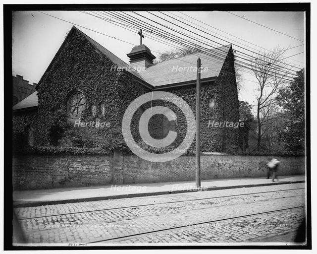 St. Paul's Church, Norfolk, Va., c1902. Creator: William H. Jackson.