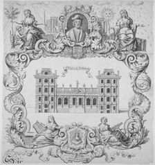 St Paul's School, City of London, 1700. Artist: John Sturt