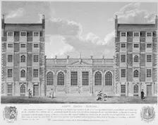 St Paul's School, City of London, 1825. Artist: Bartholomew Howlett