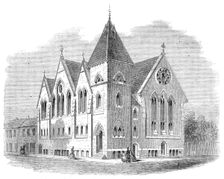 St. Paul's Working Men's Church, Birkenhead, 1864. Creator: Unknown