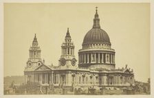 St. Paul's Cathedral, 1850-1900. Creator: Unknown