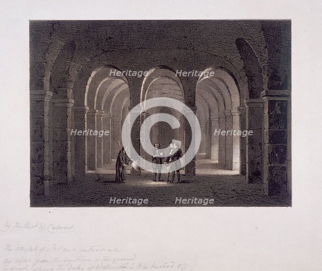 St Paul's Cathedral (new), London, 1852. Artist: Anon