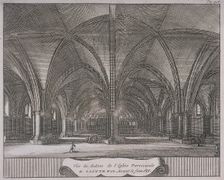 St Paul's Cathedral (old), London, c1650-80. Artist: Anon