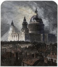 St Paul's Cathedral on Thanksgiving Day, 1872