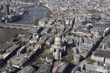St Paul's Cathedral and the City of London, 2018. Creator: Historic England Staff Photographer