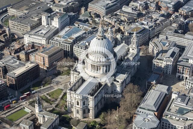 St Paul's Cathedral, City of London, 2018. Creator: Historic England Staff Photographer.
