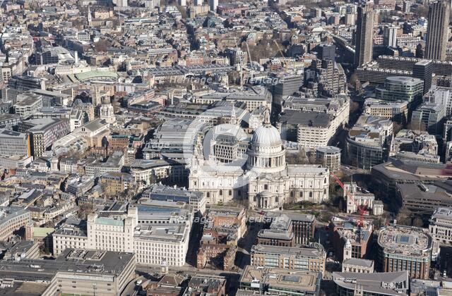 St Paul's Cathedral, City of London, 2018. Creator: Historic England Staff Photographer.